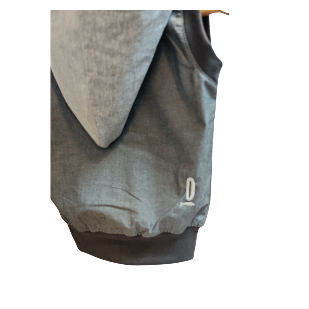 Chaqueta niño sin mangas 100% algodón