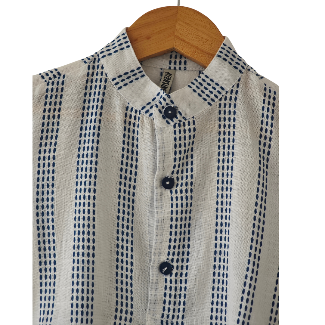 Camisa Lino rayas Tomás