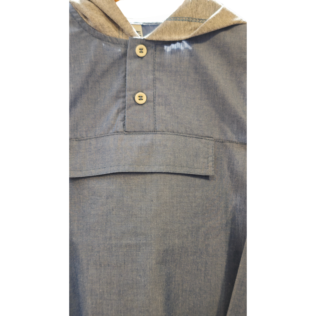 Camisa con gorro niño 100% Algodón