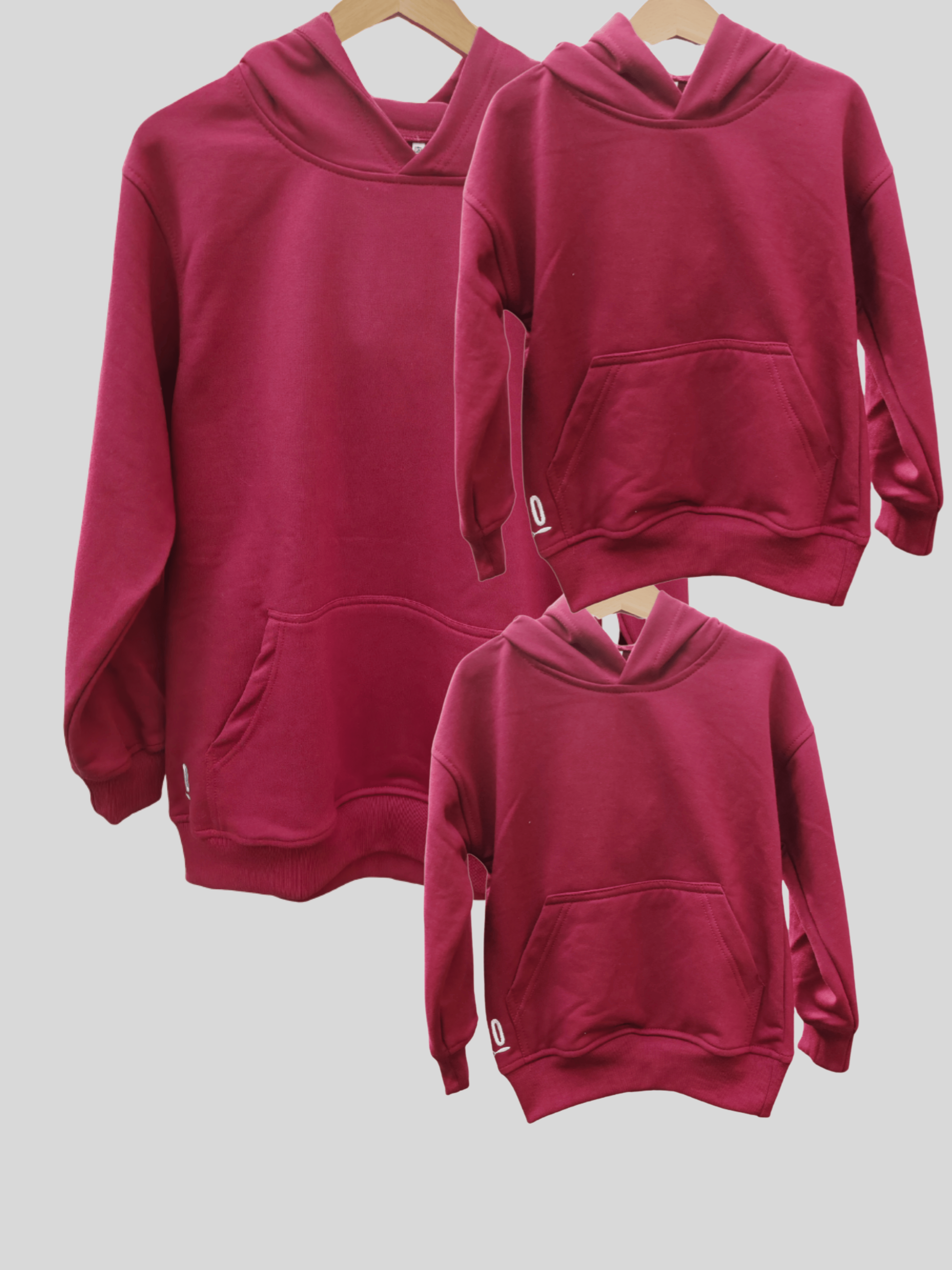 Conjunto Familiar Hoodie a juego para Papá + Hijo/a + Hijo/a + ENVÍO GRATIS