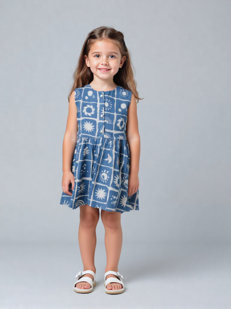 Vestido niña Alfonsino 100% Viscosa