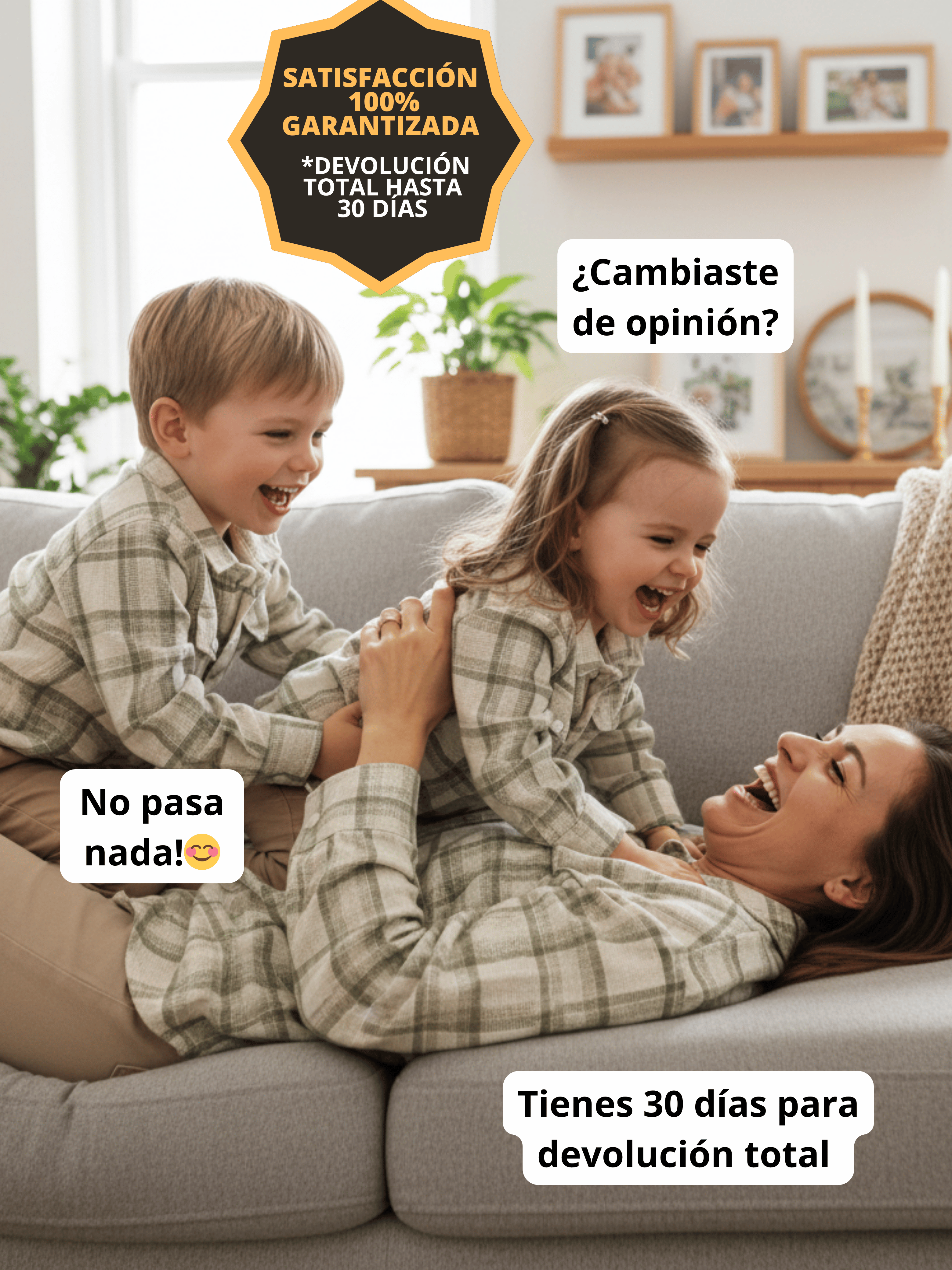 Conjunto Familiar Camisera a juego para Mamá + Hijo/a + Hijo/a