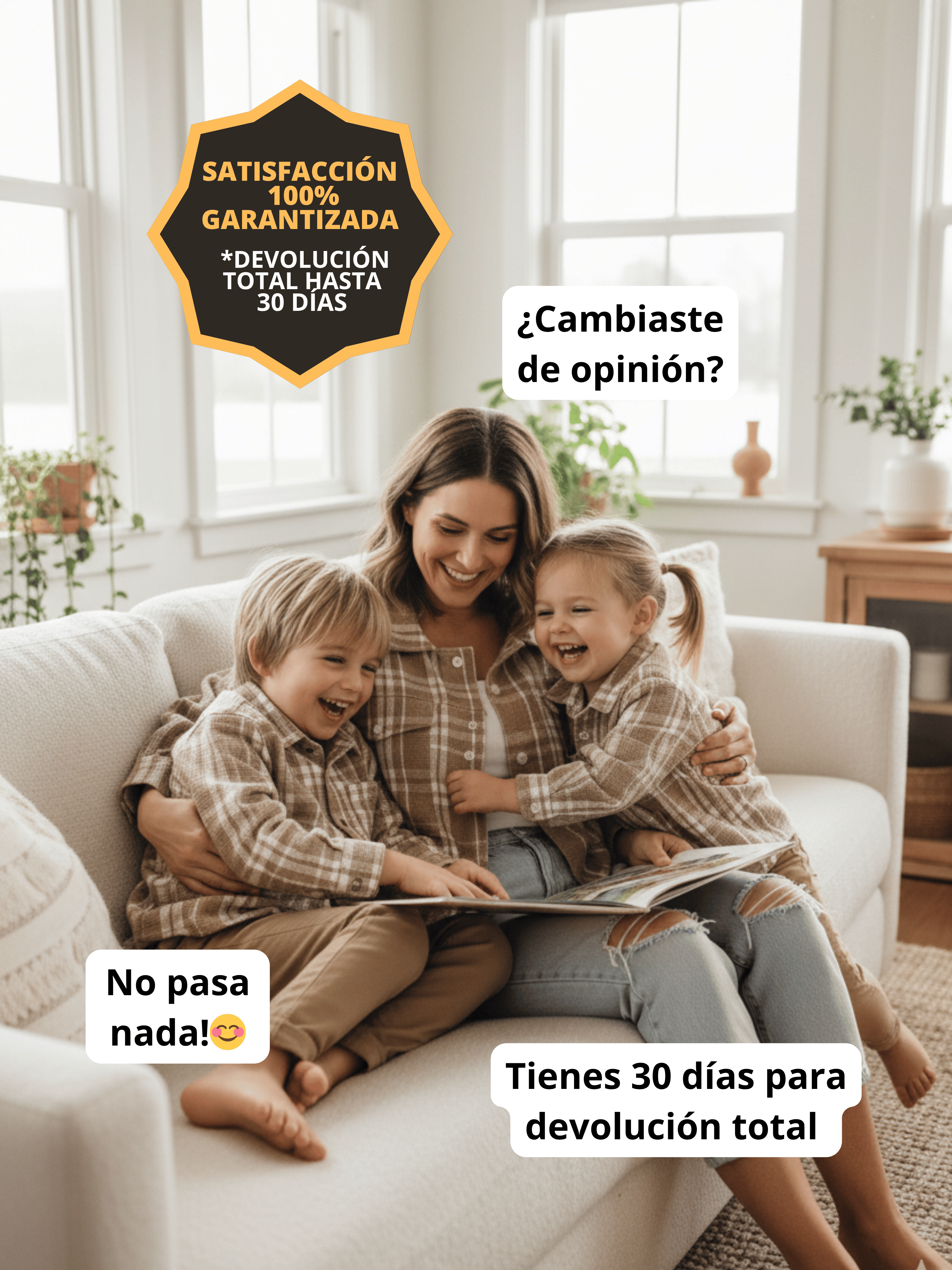 Conjunto Familiar Camisera a juego para Mamá + Hijo/a + Hijo/a