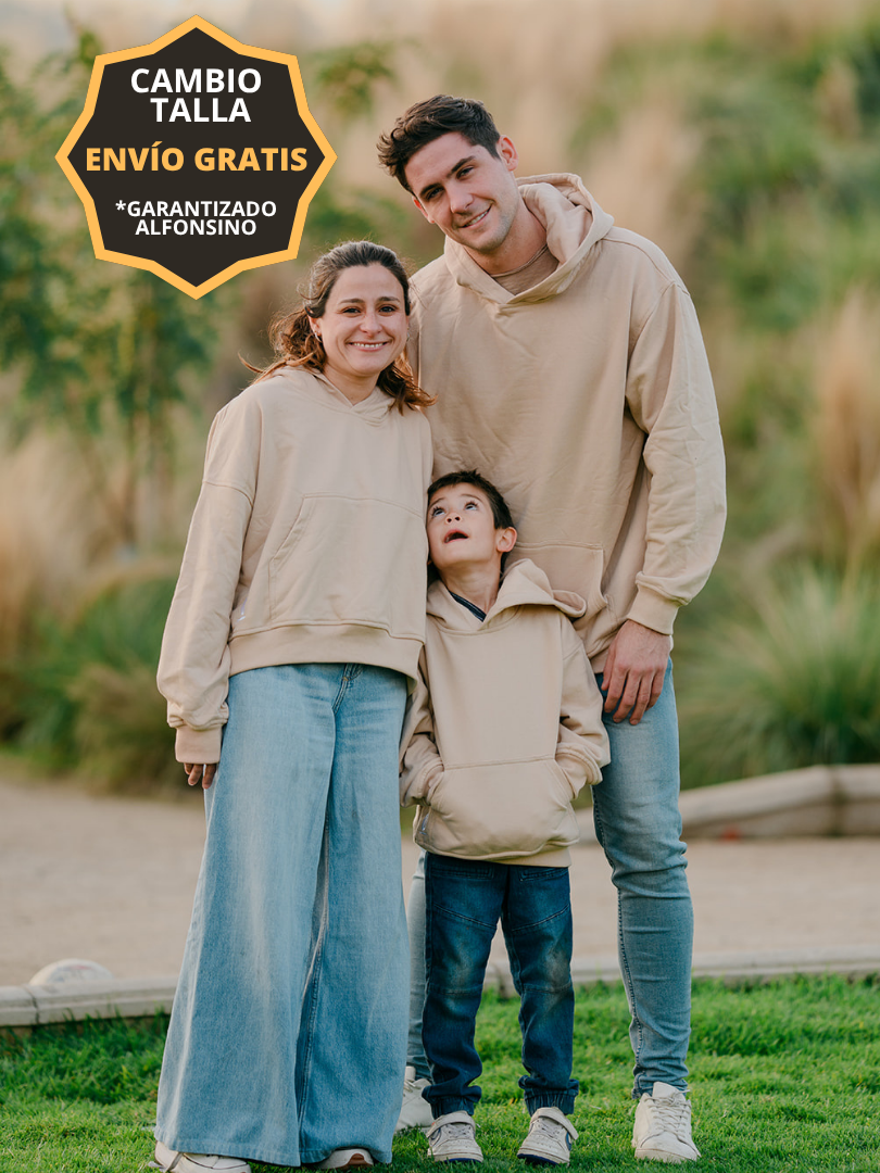 Pack 3 Hoodies a juego para Papá + Mamá + Hijo/a + ENVÍO GRATIS