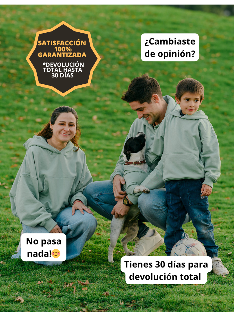 Pack 3 Polerones a juego para Papá + Mamá + Hijo/a + ENVÍO GRATIS