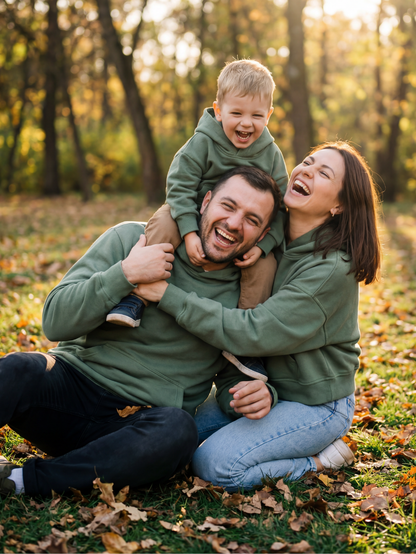 Pack 3 Polerones a juego para Papá + Mamá + Hijo/a + ENVÍO GRATIS
