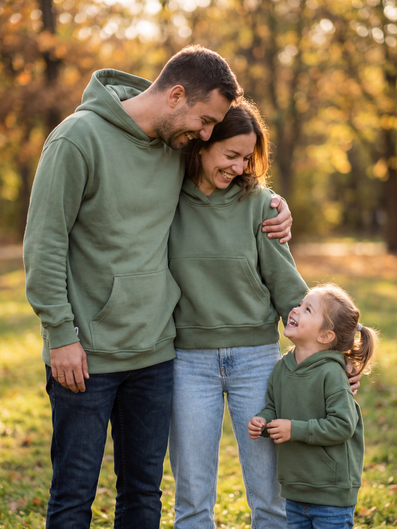 Pack 3 Polerones a juego para Papá + Mamá + Hijo/a + ENVÍO GRATIS