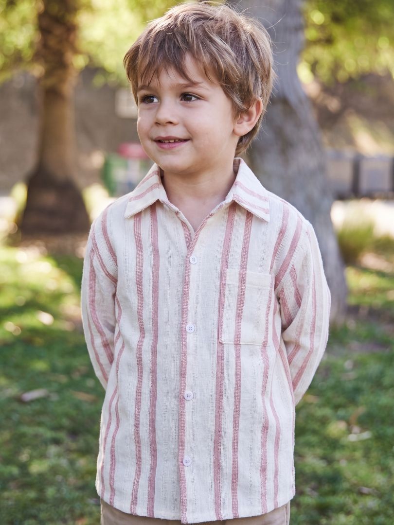 Camisera Infantil Rosado 100% Algodón