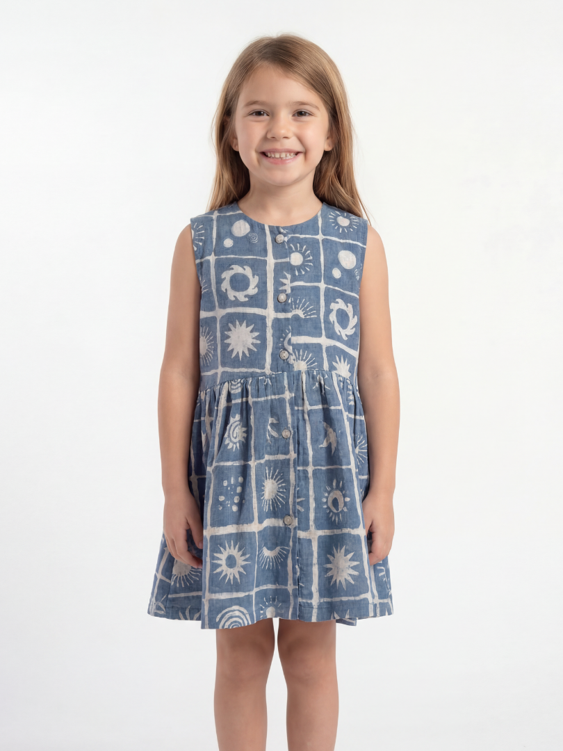 Vestido niña Alfonsino 100% Viscosa