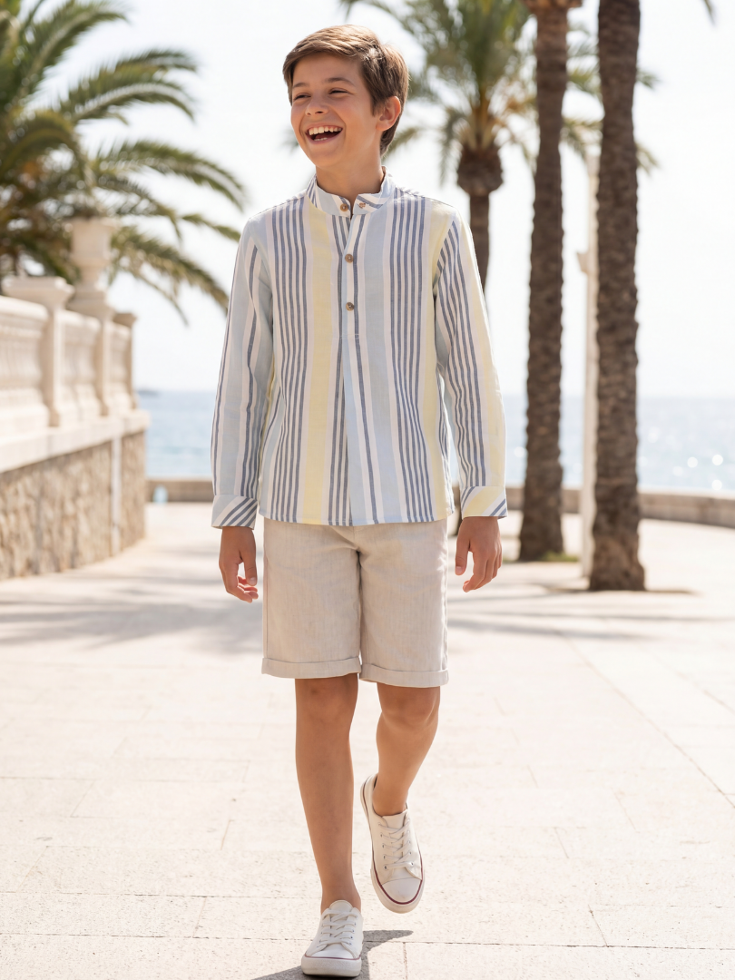 Camisa niño 100% Lino