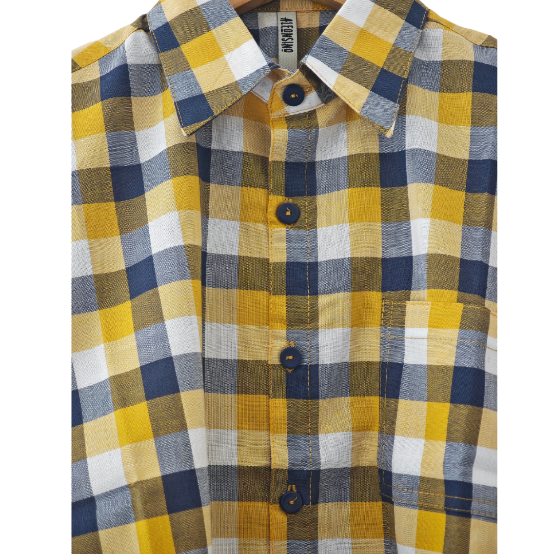 Camisa Hombre 100% algodón Cuadrille