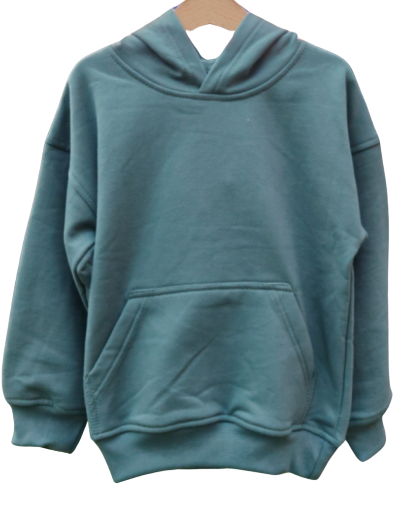 Pack 2 Polerones Unisex Oversize Gris Adulto + niño/a