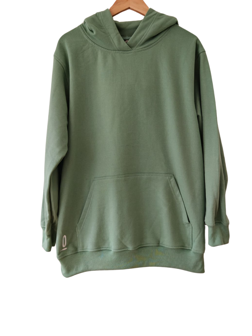 Polerón Hombre Oversize Verde