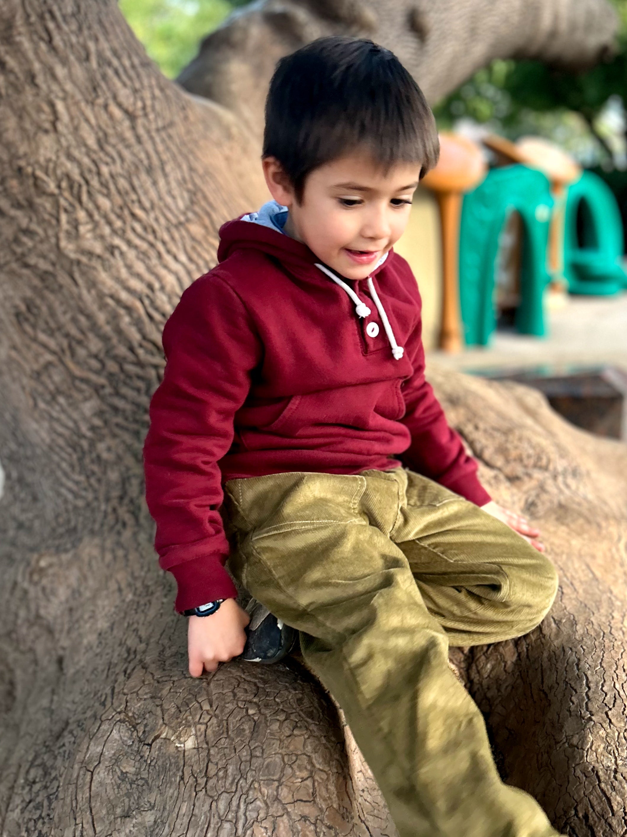 Polerón niño Max burdeo