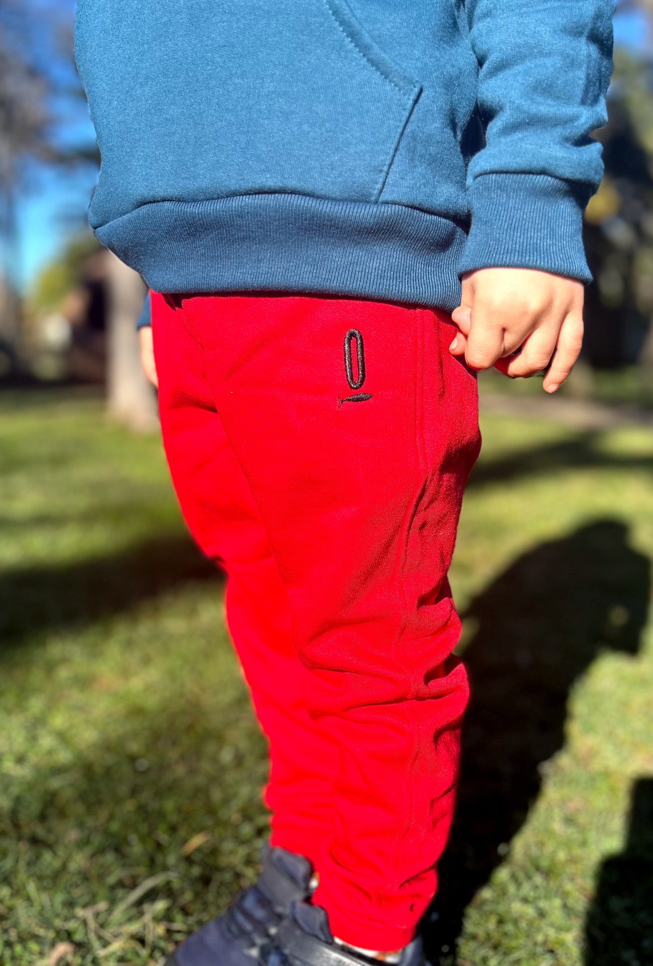 Pantalón Buzo rojo
