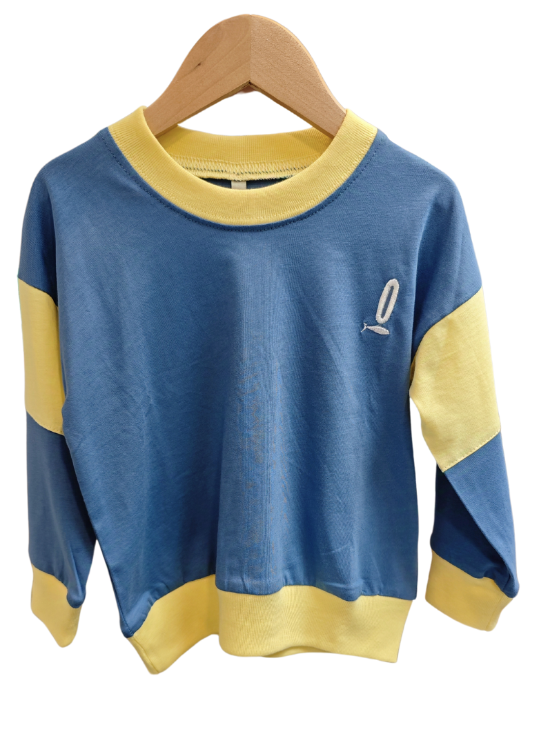 Polera Bicolor Oscar Algodón