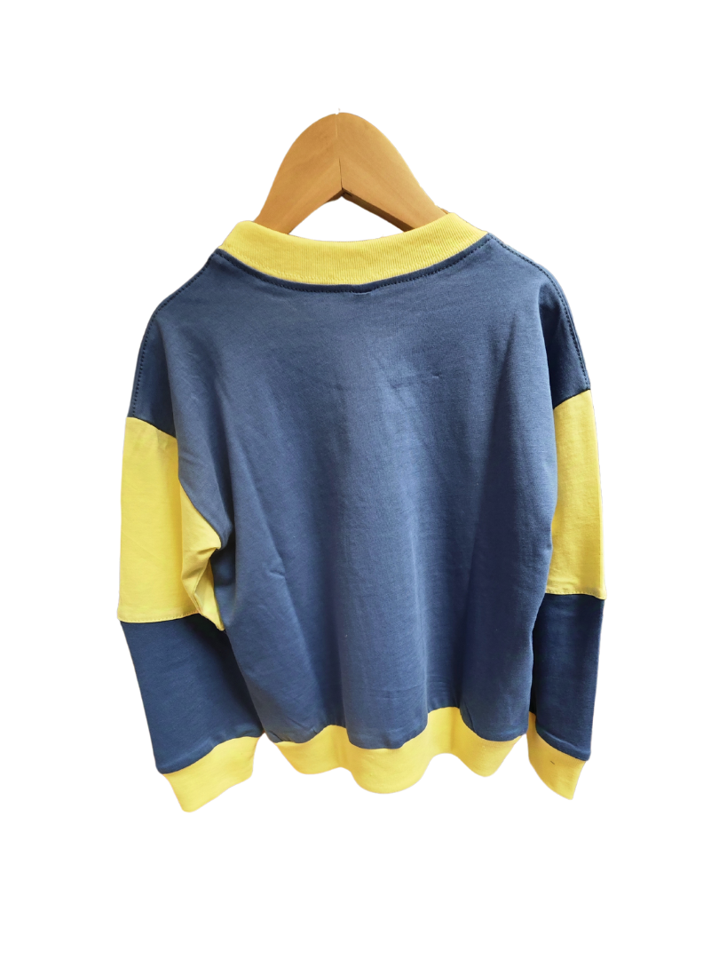 Polera niño Bicolor 100% Algodón