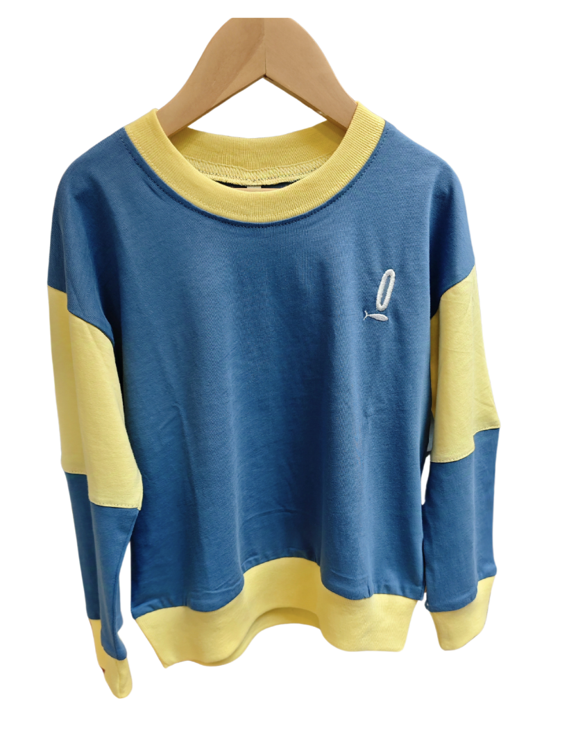 Polera Bicolor Oscar Algodón