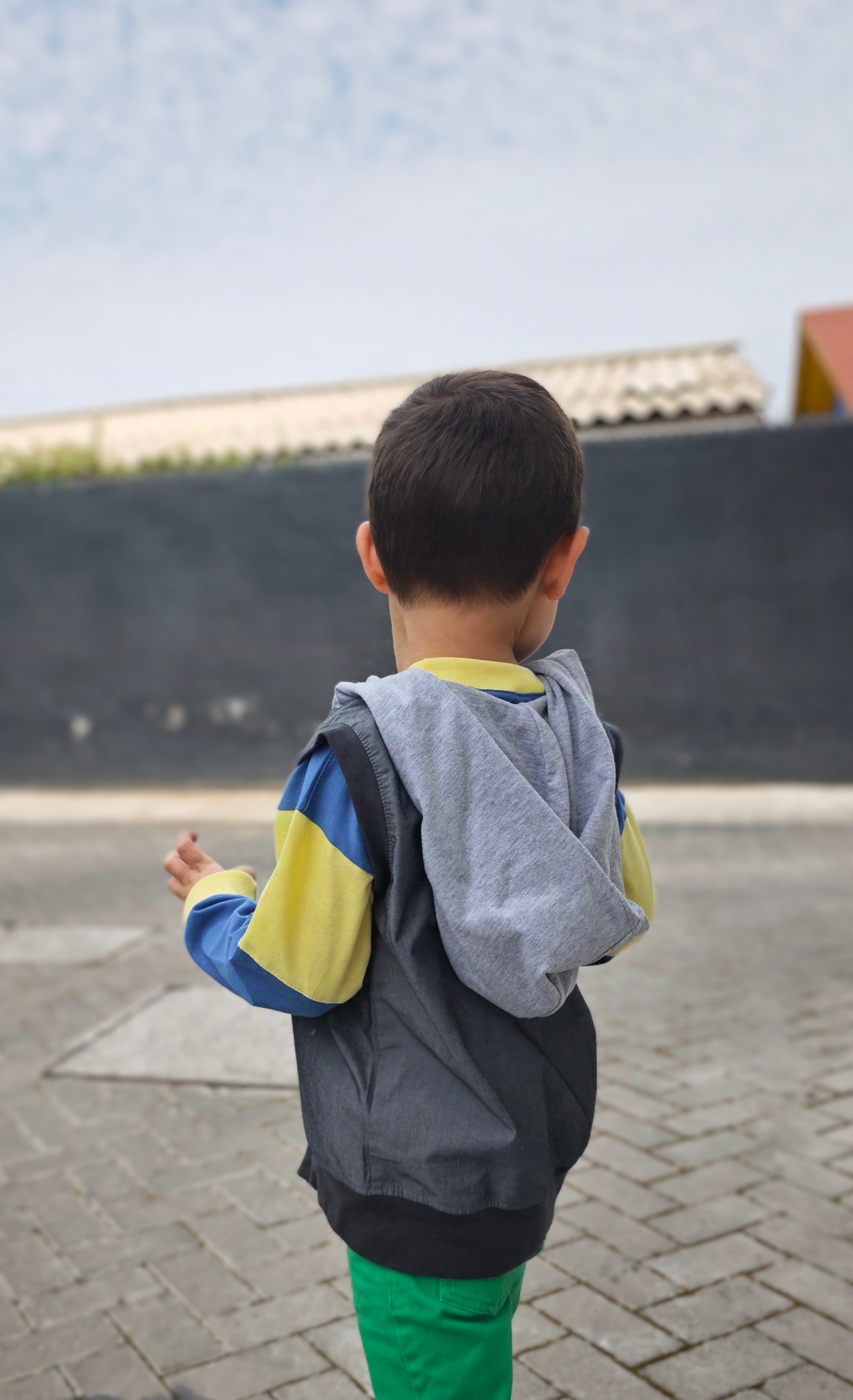 Chaqueta niño sin mangas Dante