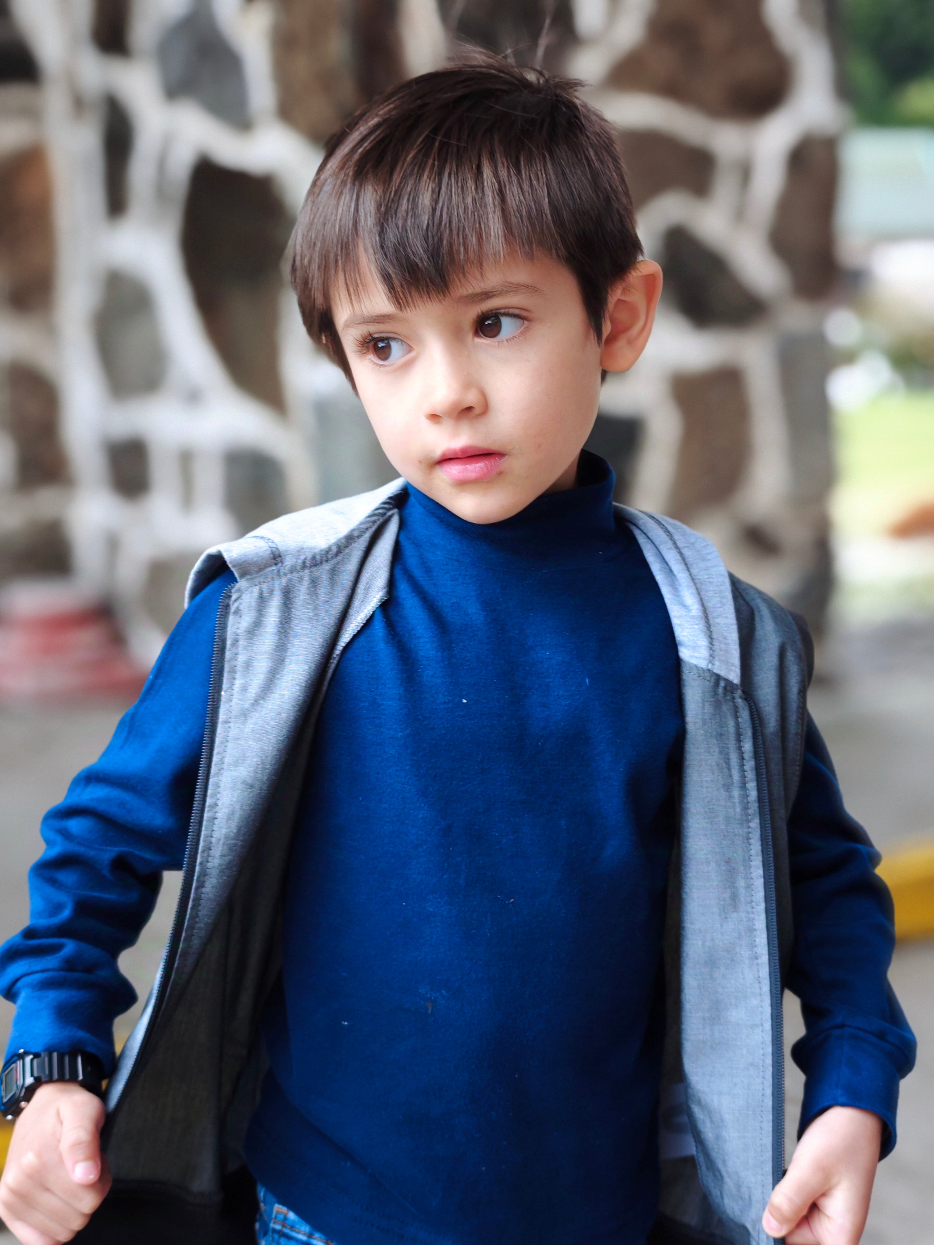 Chaqueta niño sin mangas Dante