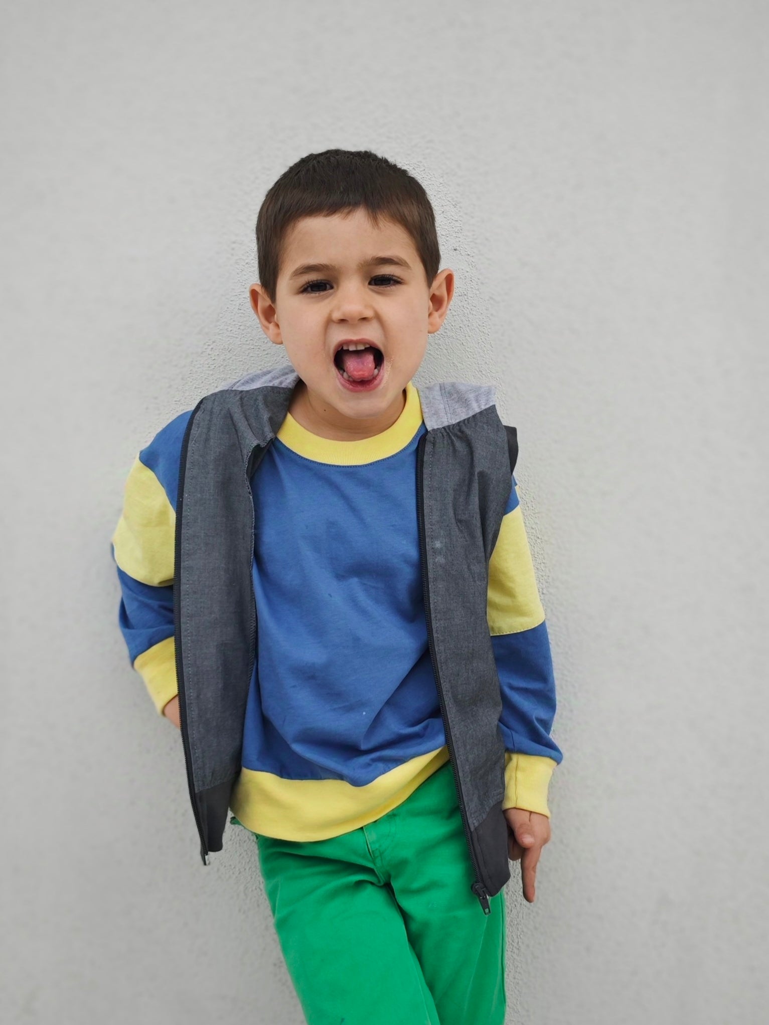 Chaqueta niño sin mangas Dante