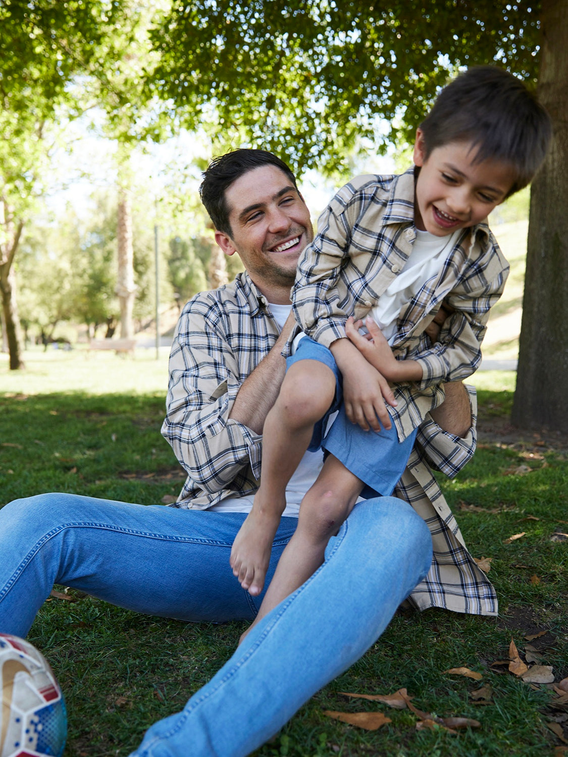 Pack 2 Camisas Papá + Hijo Franela 100% algodón