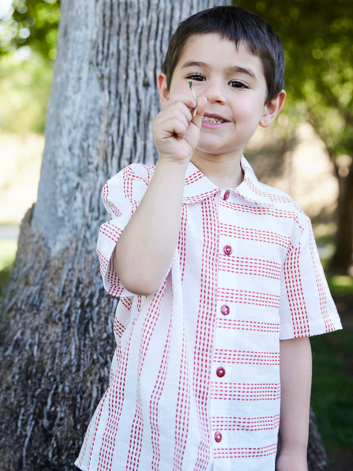 Camisa niño 100% Lino estilo Oversize