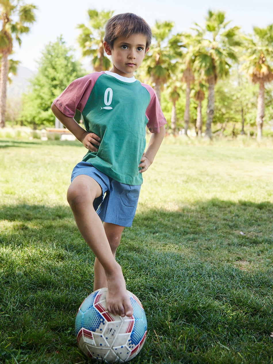 Polera niño Pez 100% Algodón