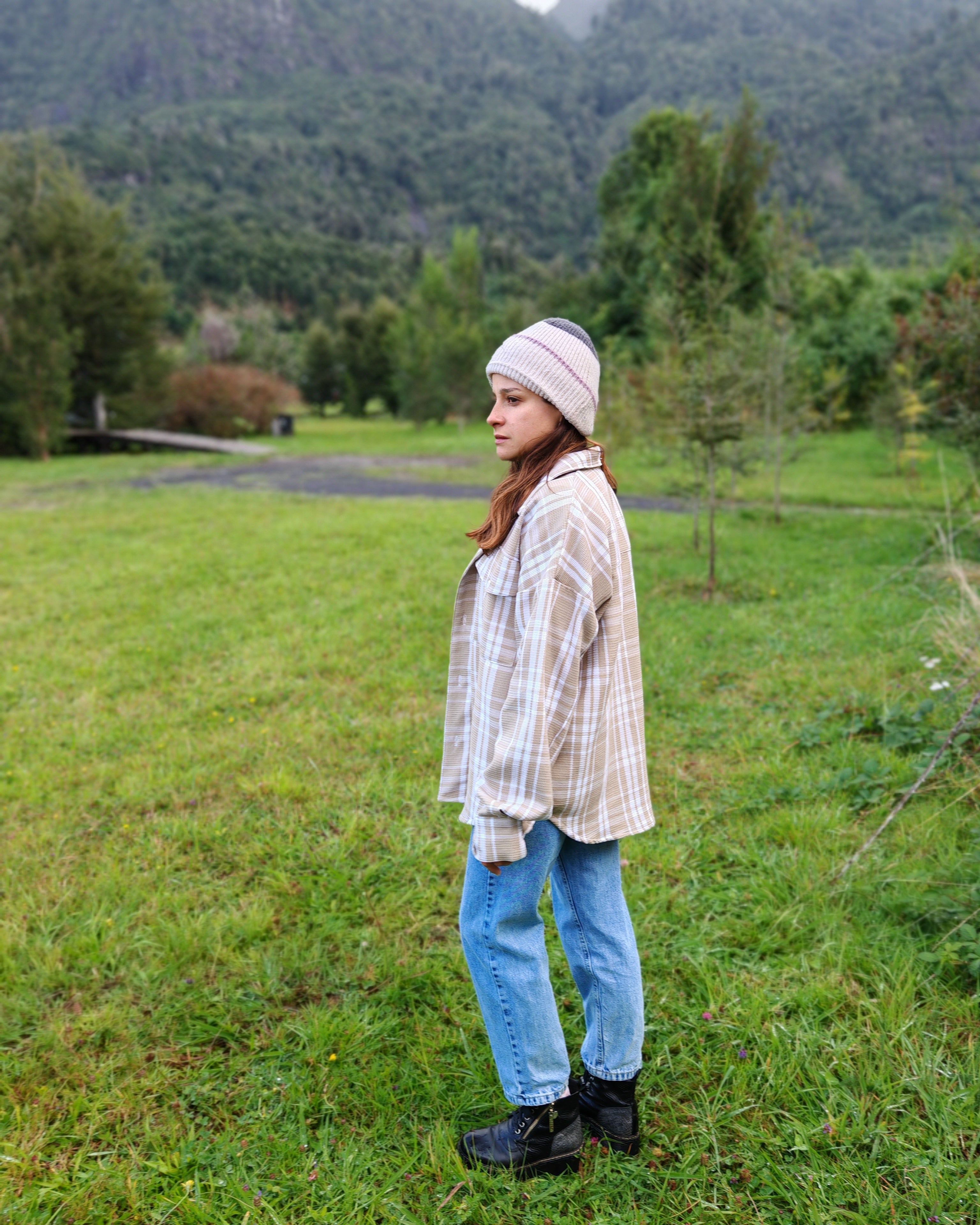 Chaqueta Camisera algodón Mujer
