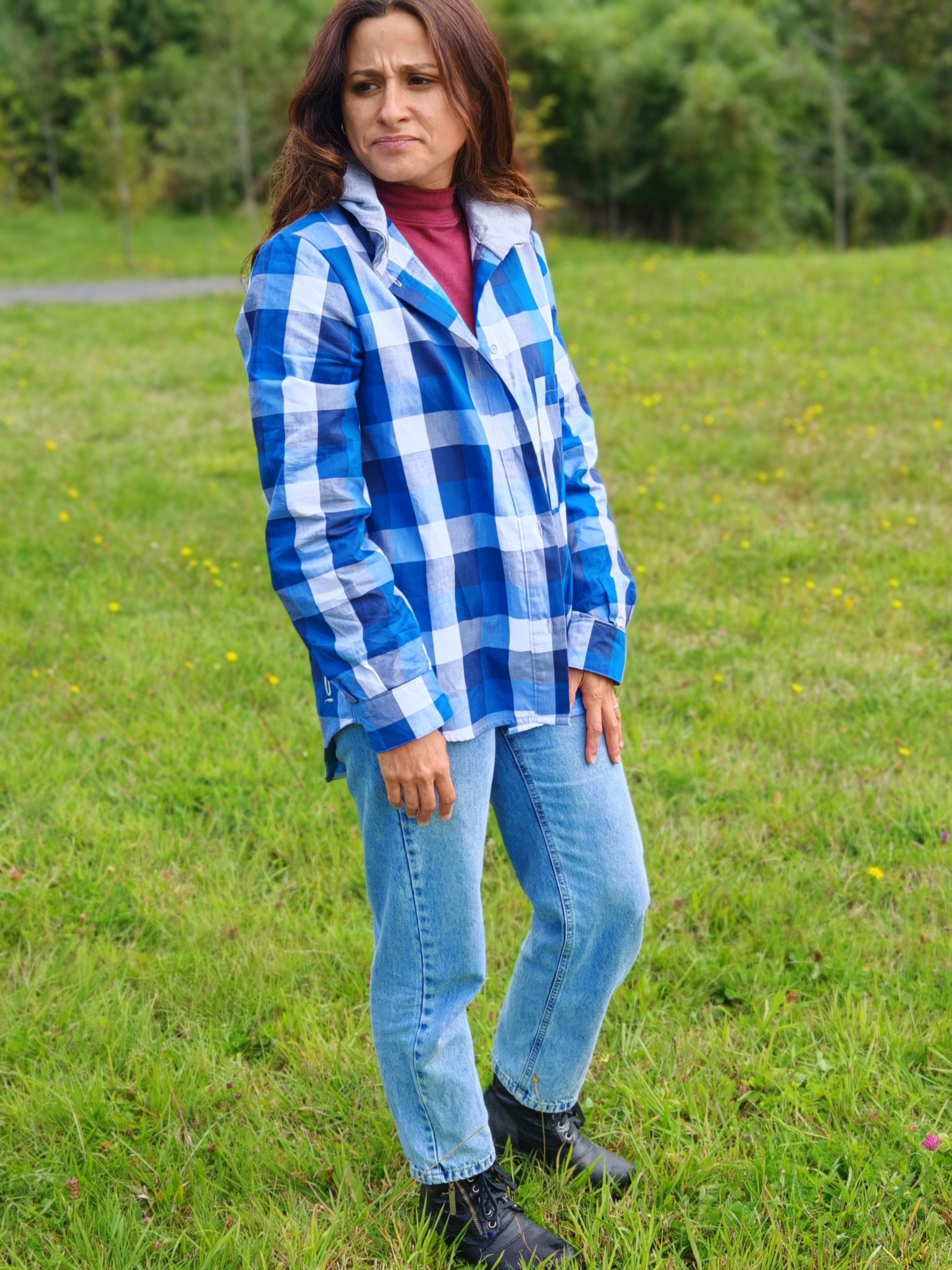 Camisa Mujer Franela Gustavo