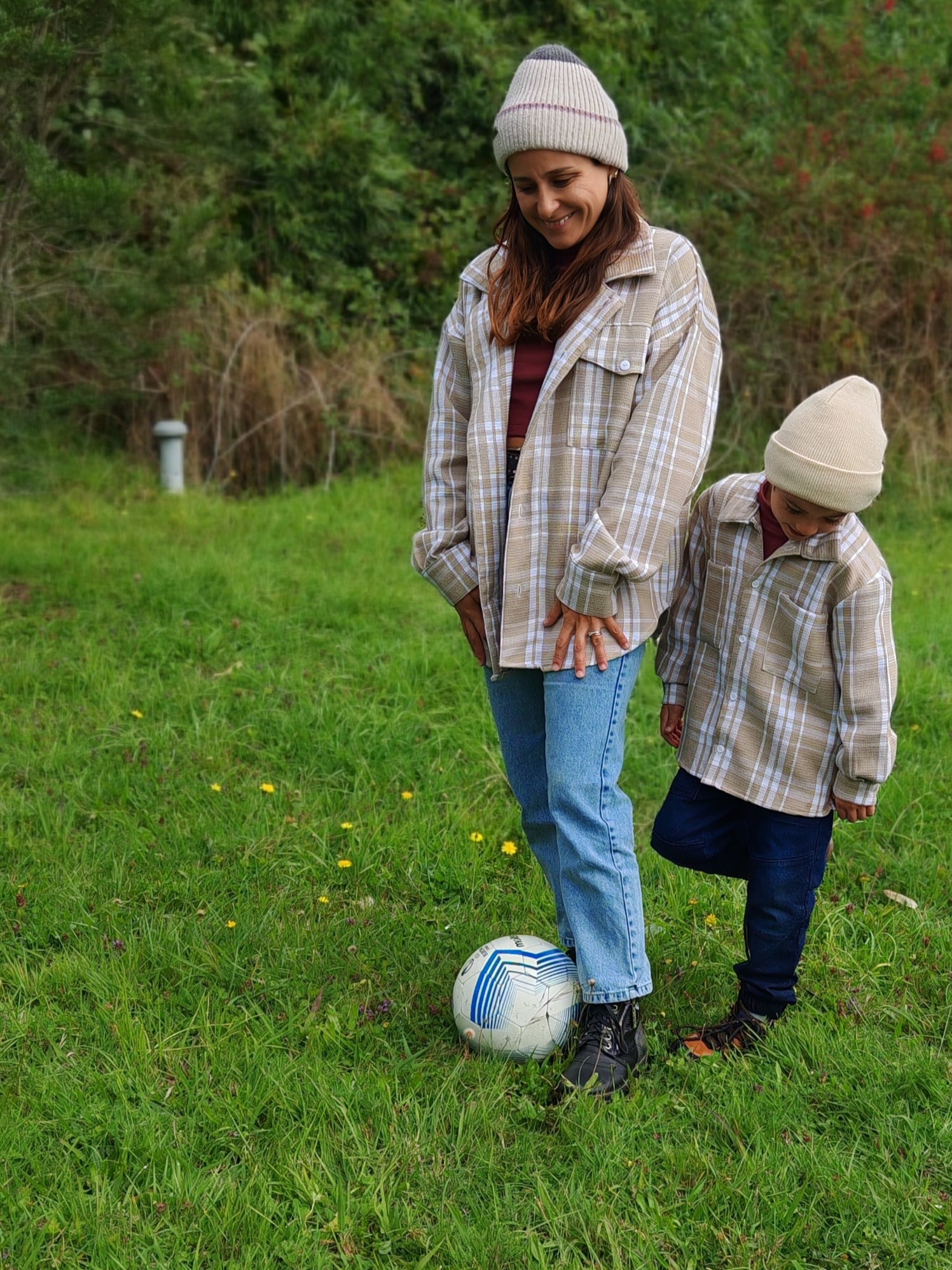 Pack Chaqueta camisera Mamá Hijo