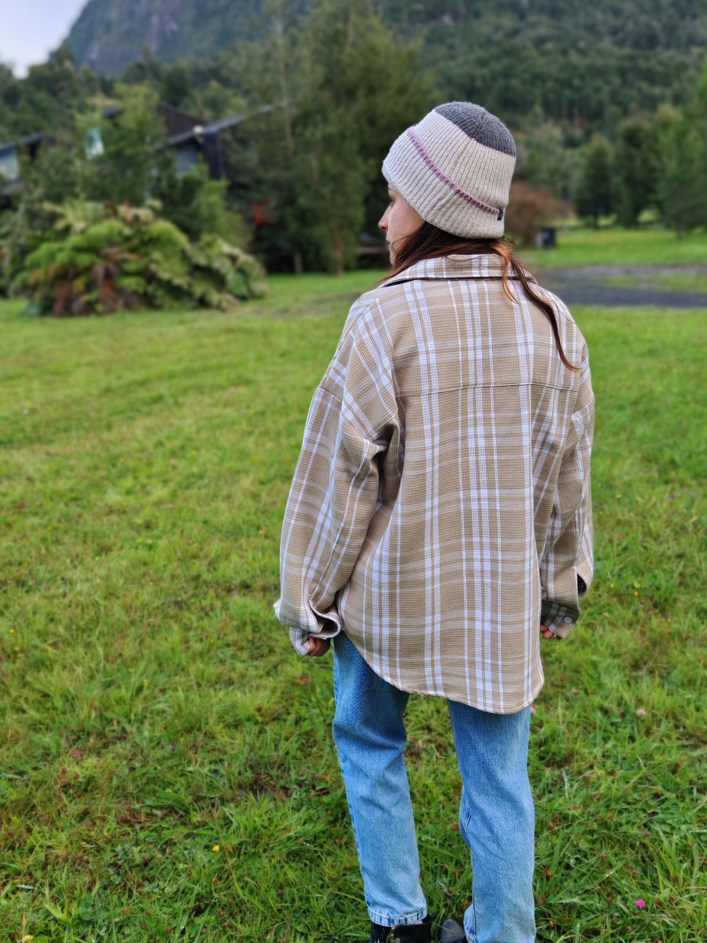 Chaqueta Camisera algodón Mujer