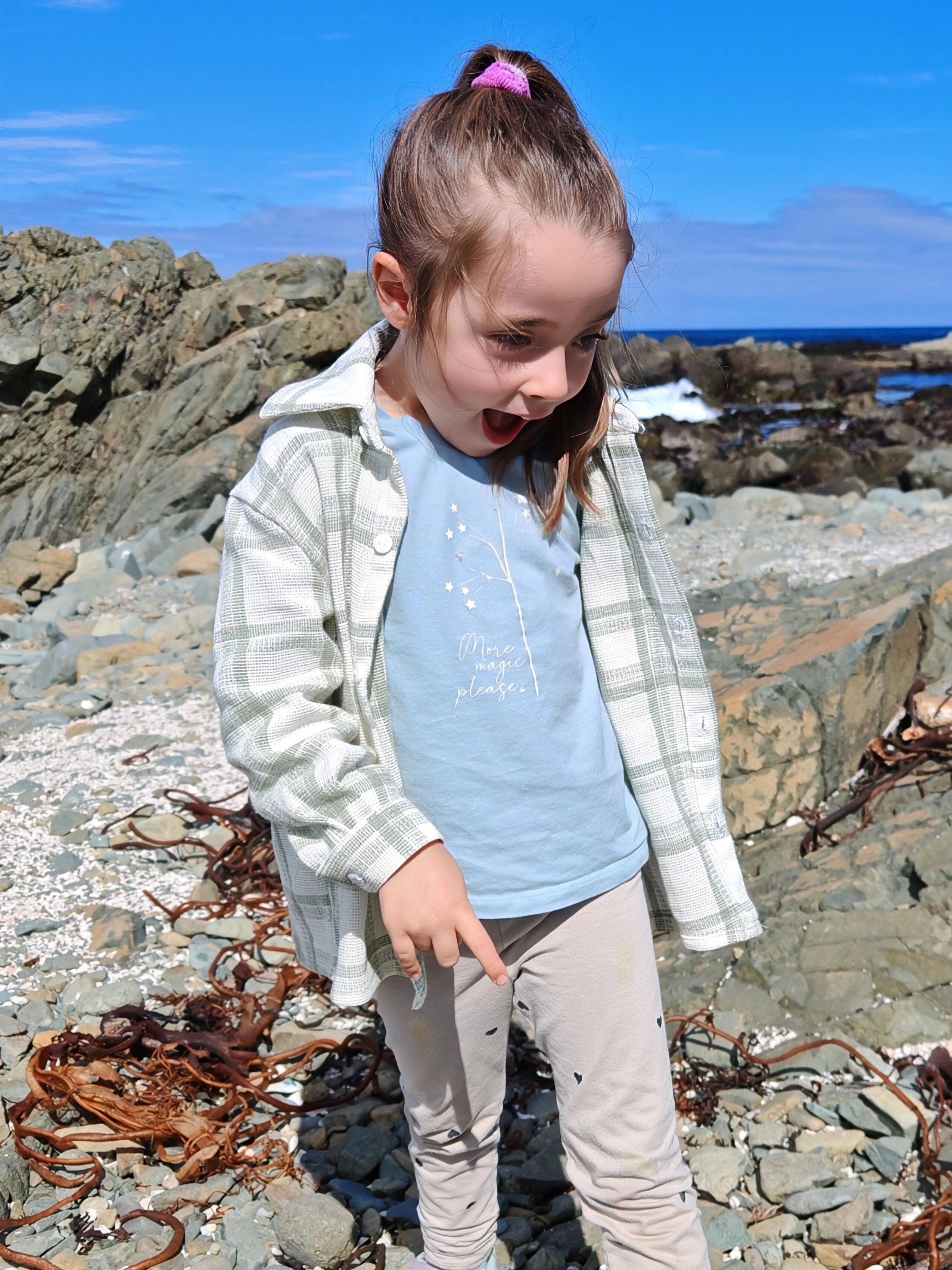 Chaqueta Camisera algodón niño