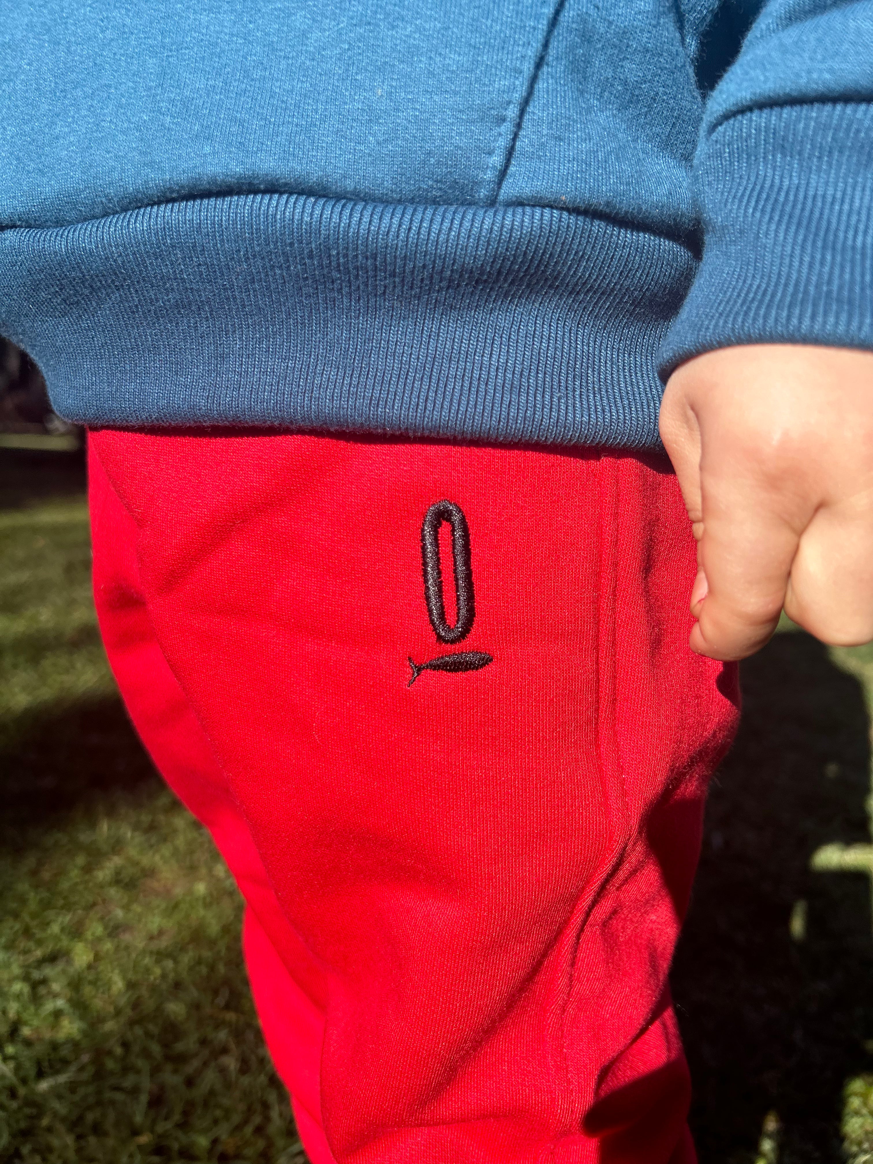 Pantalón Buzo rojo