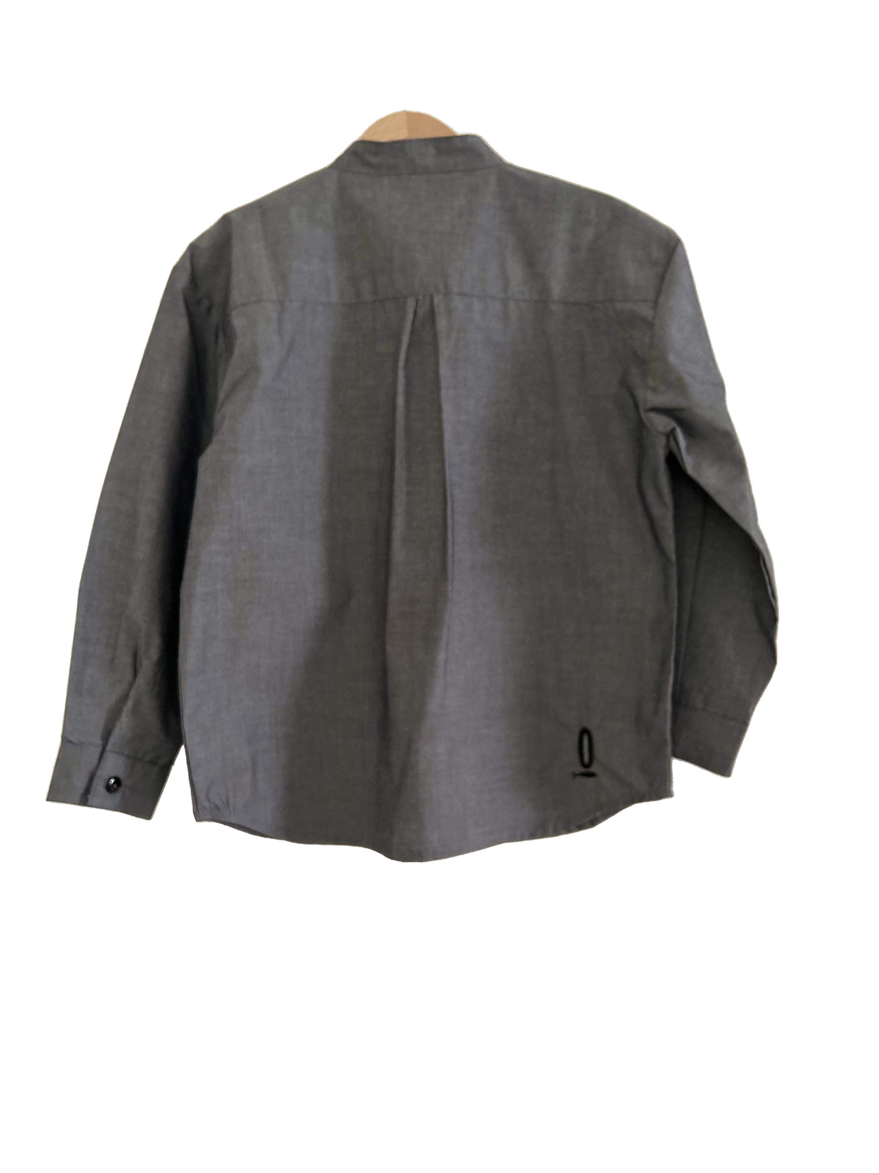 Camisa niño 100% Algodón cuello Mao