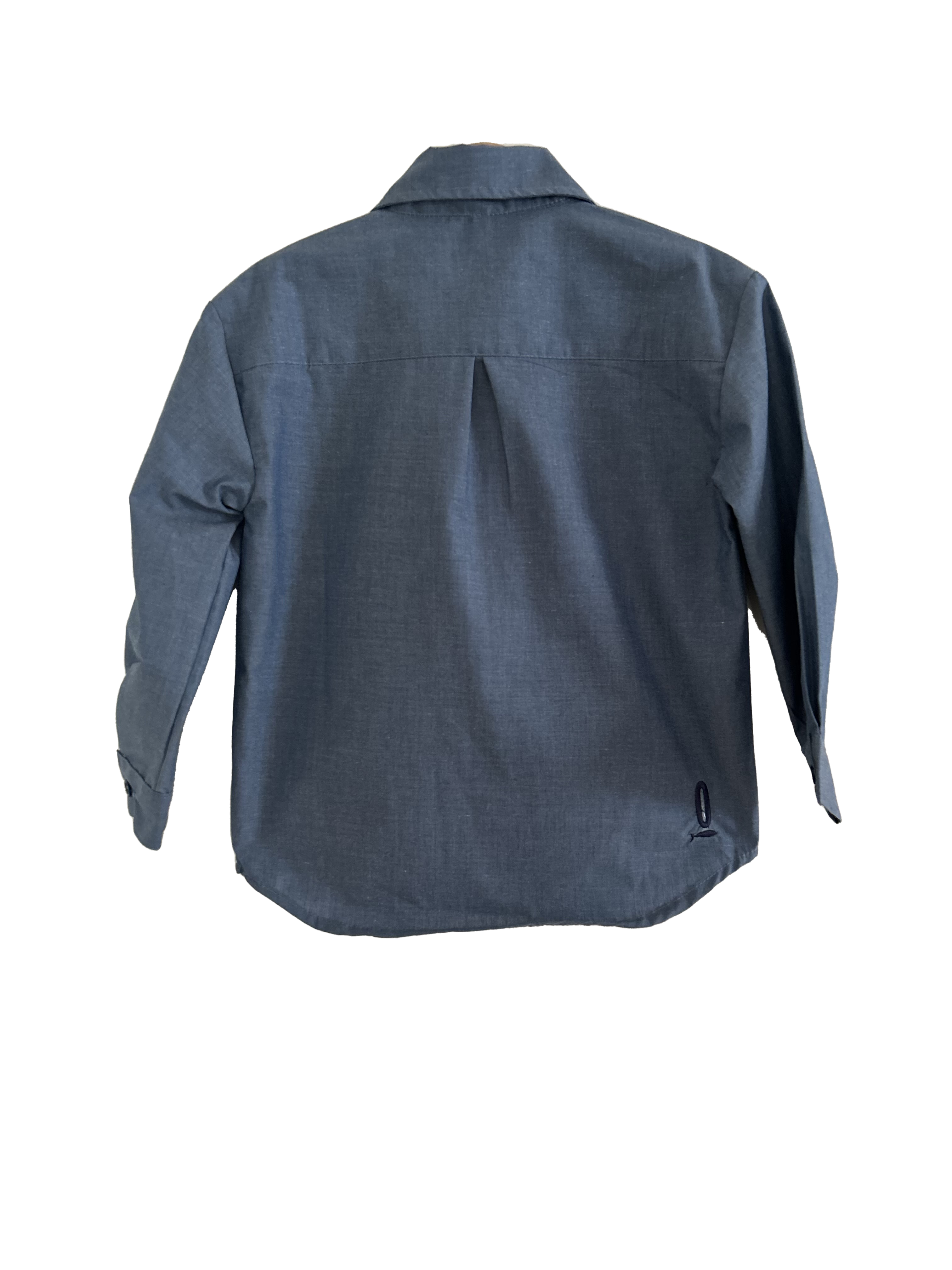 Camisa niño 100% Algodón cuello camisa