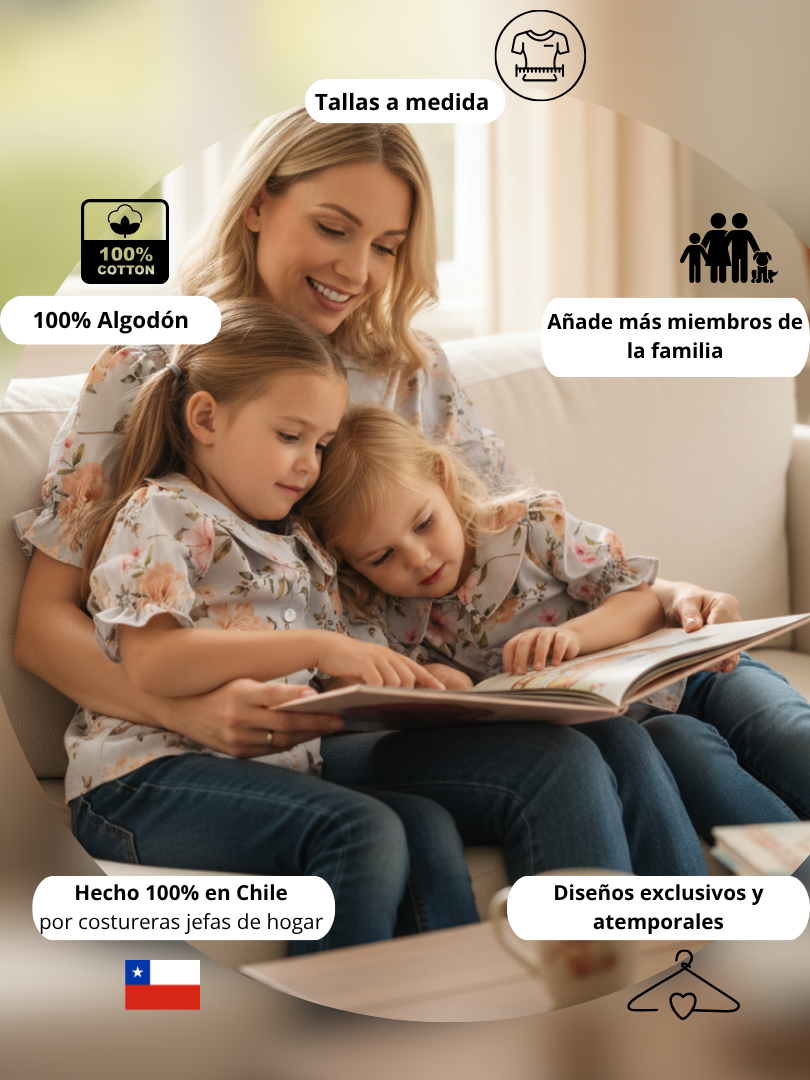 Blusa mujer Flores cuello Bebe 100% Viscosa