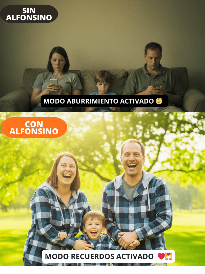 Conjunto Familiar Camisas a juego para Papá + Mamá + Hijo/a