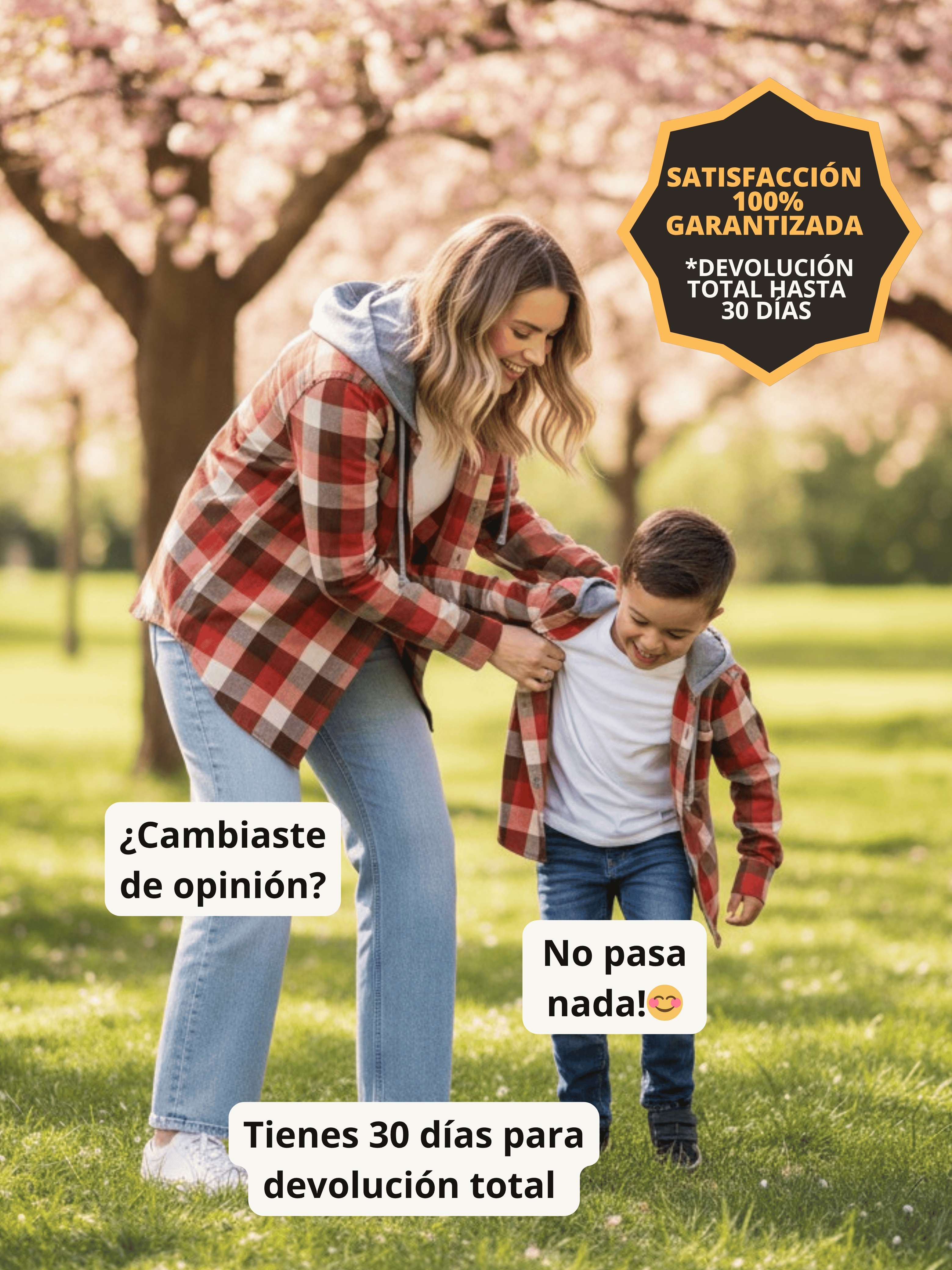 Conjunto Familiar Camisas a juego para Papá + Mamá + Hijo/a