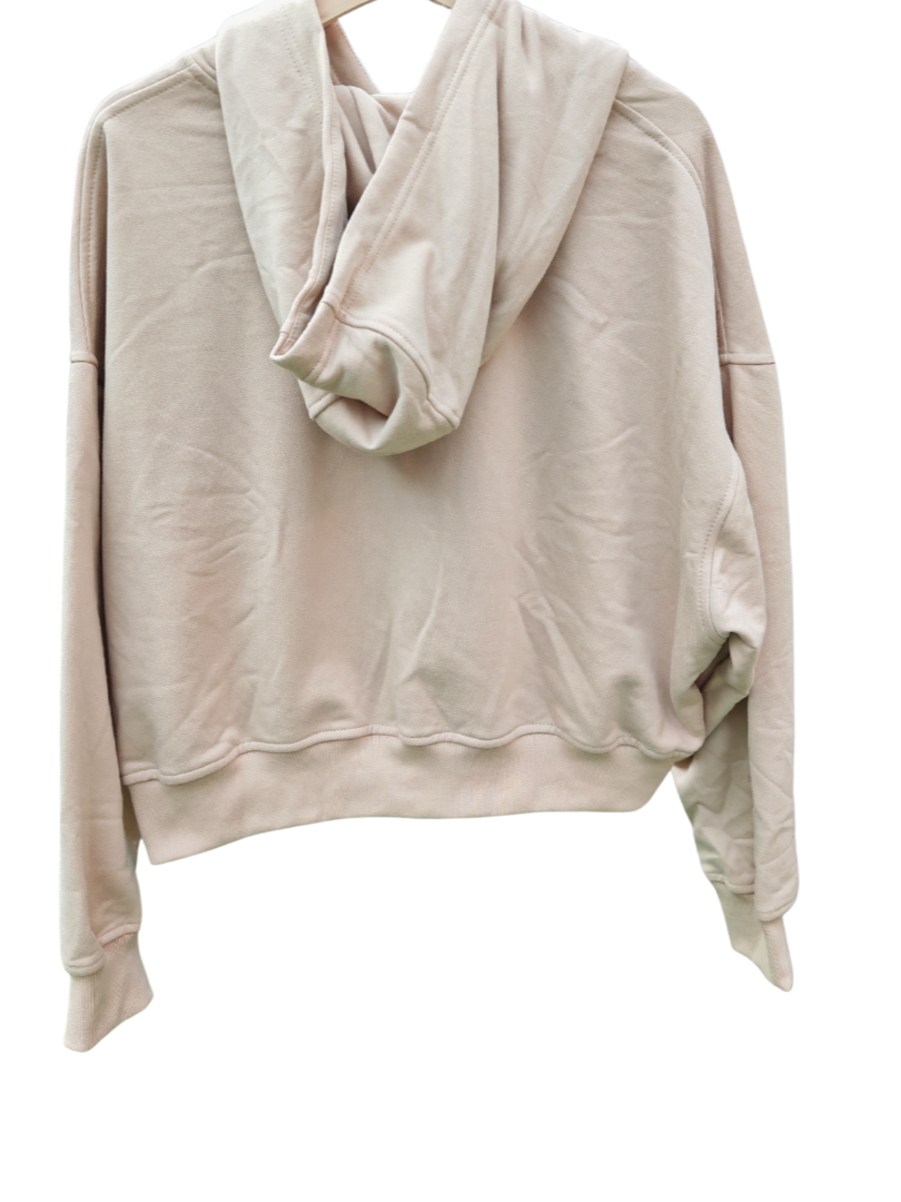 Polerón Mujer Oversize corto Beige