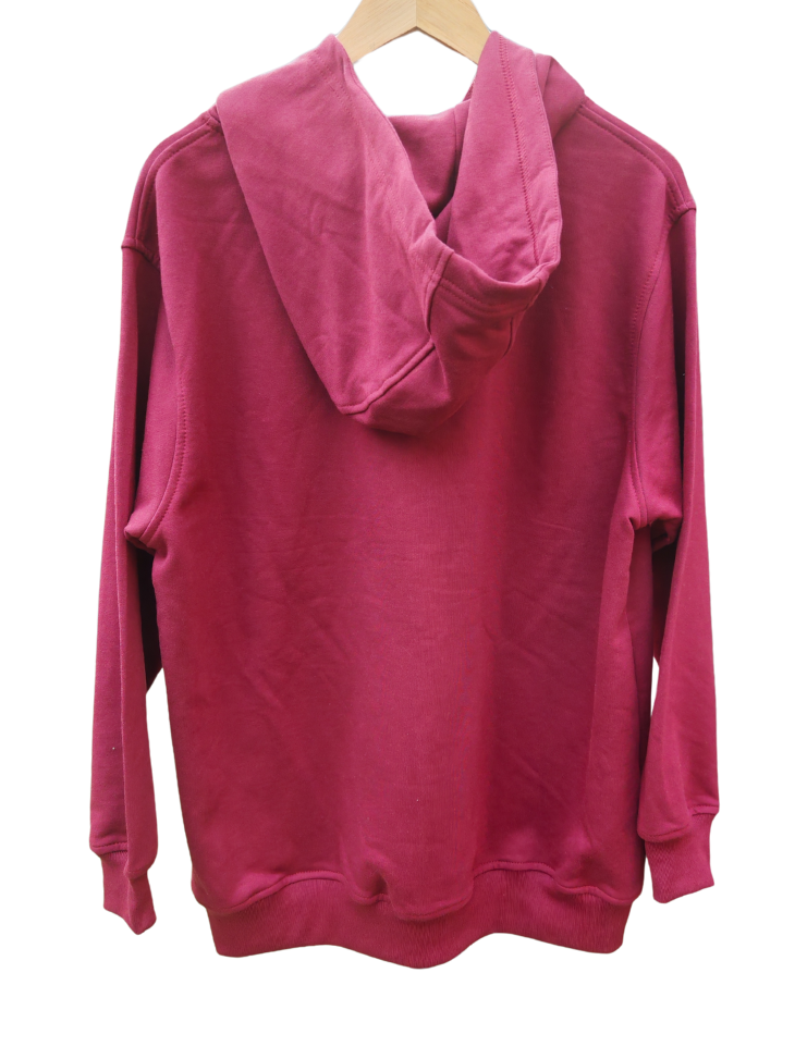 Polerón Adulto Oversize Burdeo
