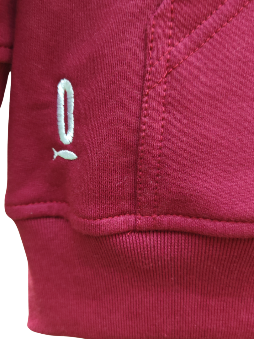 Pack 2 Polerones Oversize Burdeo Papá + Hijo/a