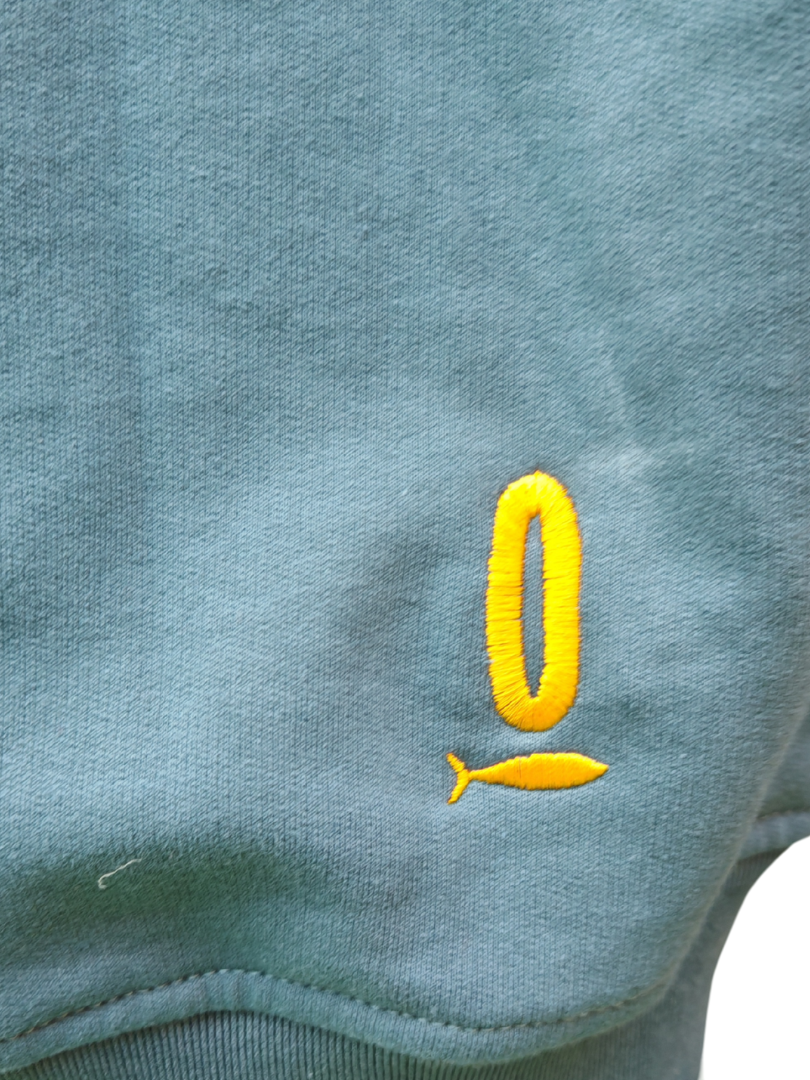 Polerón niño/a Oversize Gris grafito