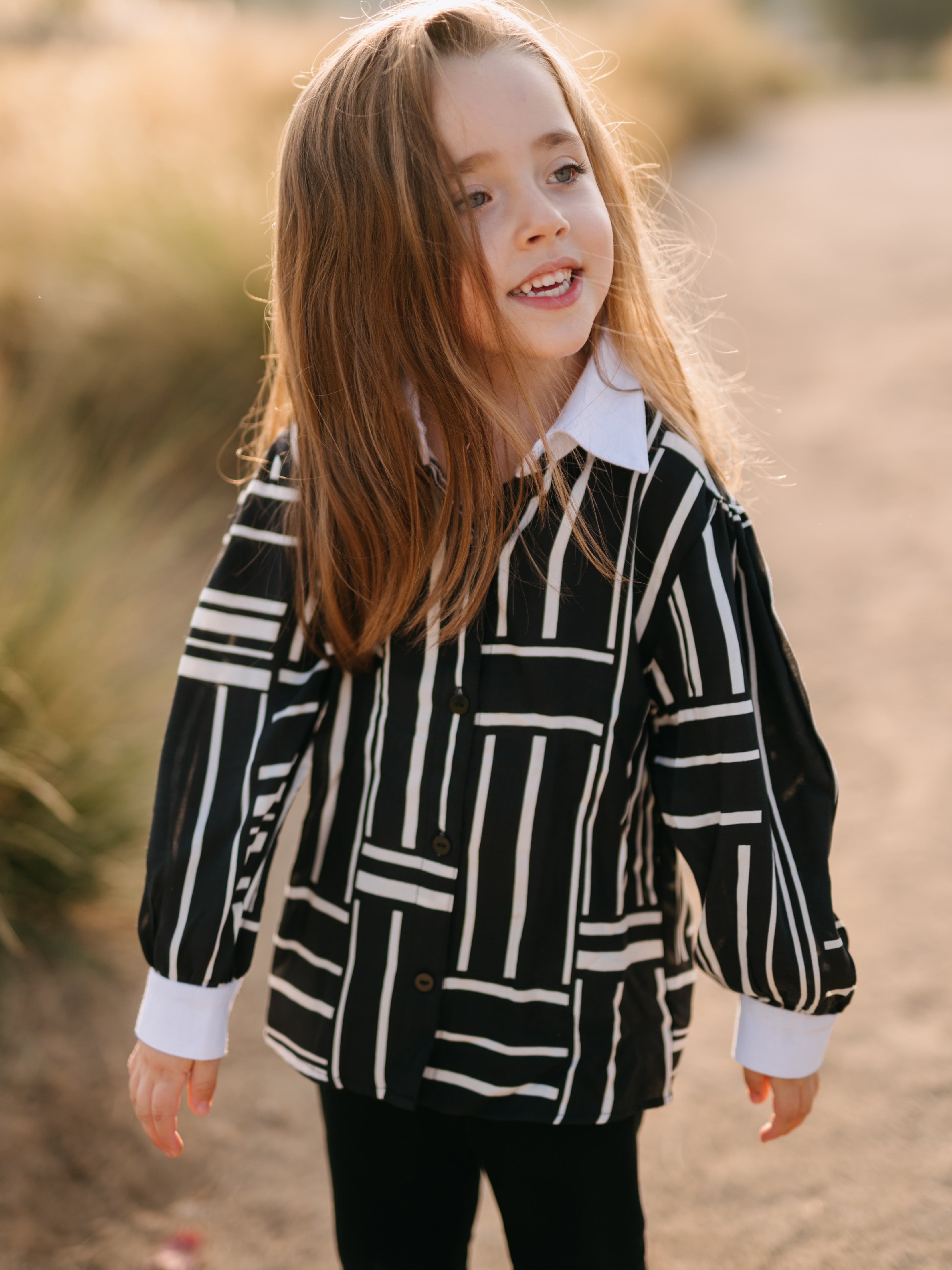 Blusa niña Celeste