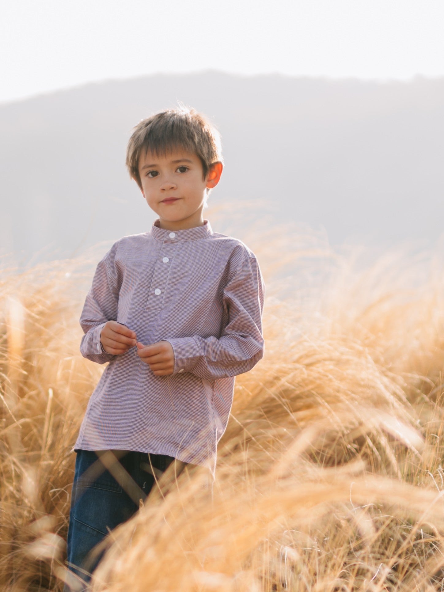 Camisa niño Dario Vichy
