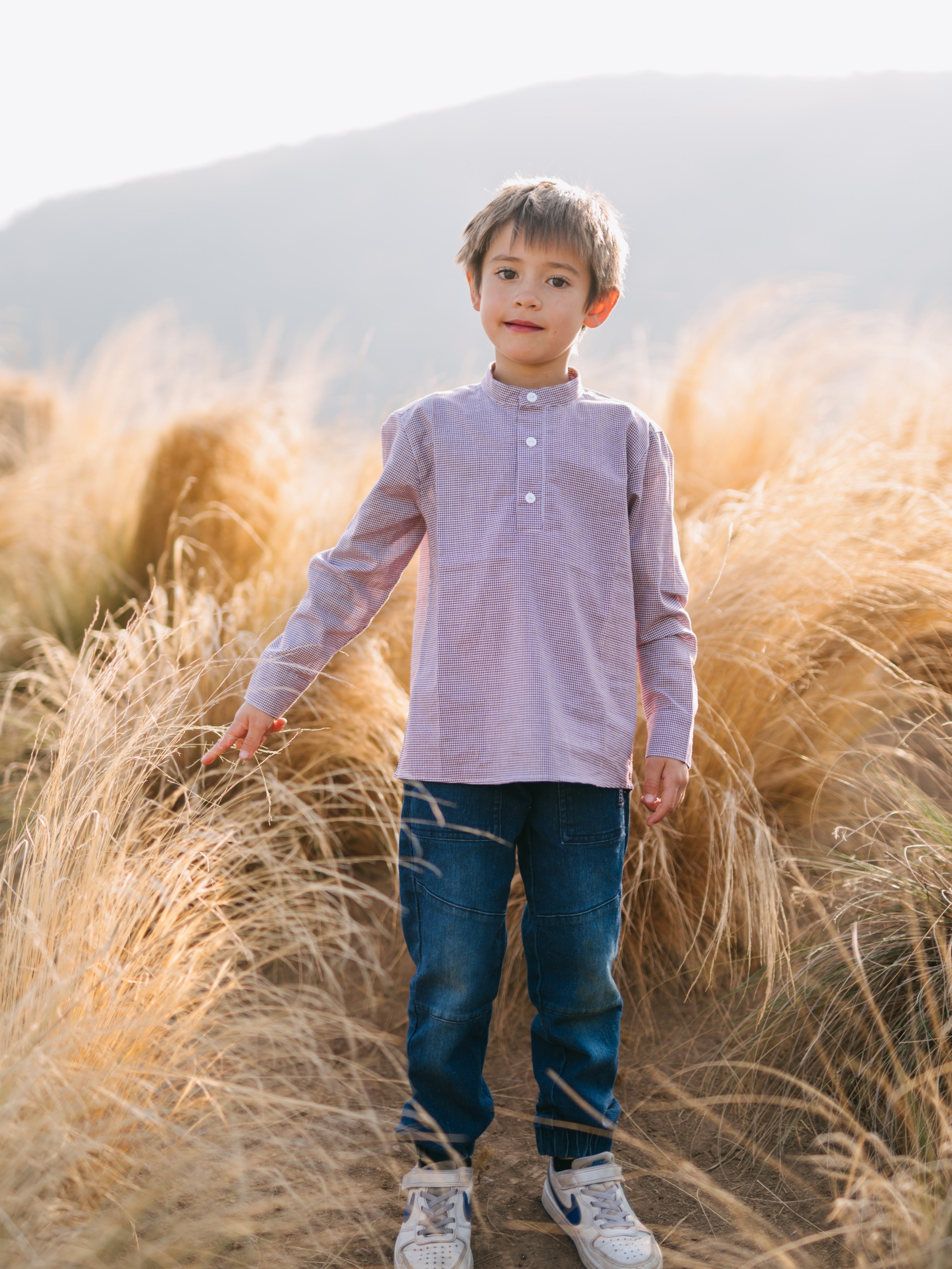 Camisa niño Dario Vichy