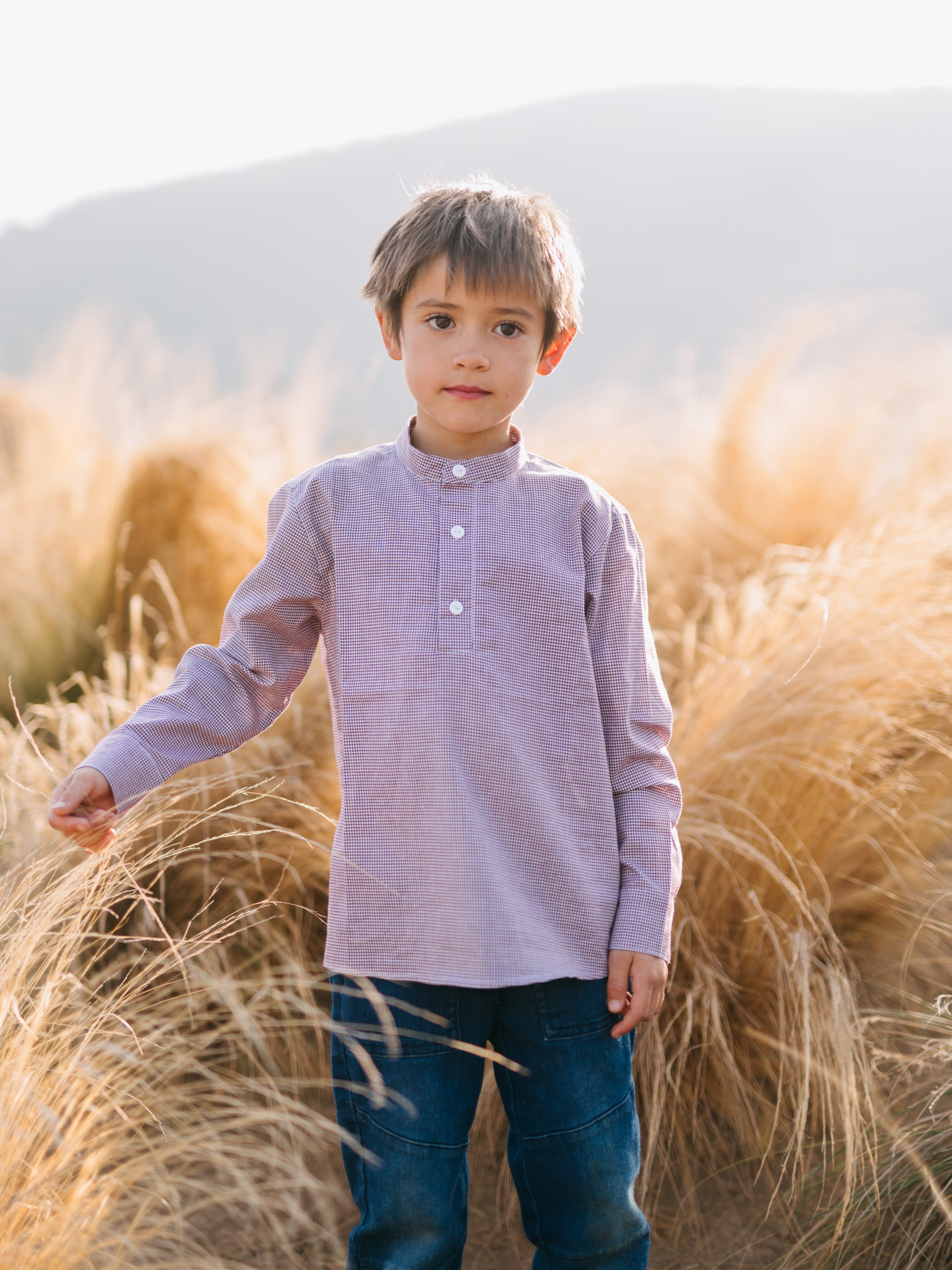 Camisa niño Dario Vichy