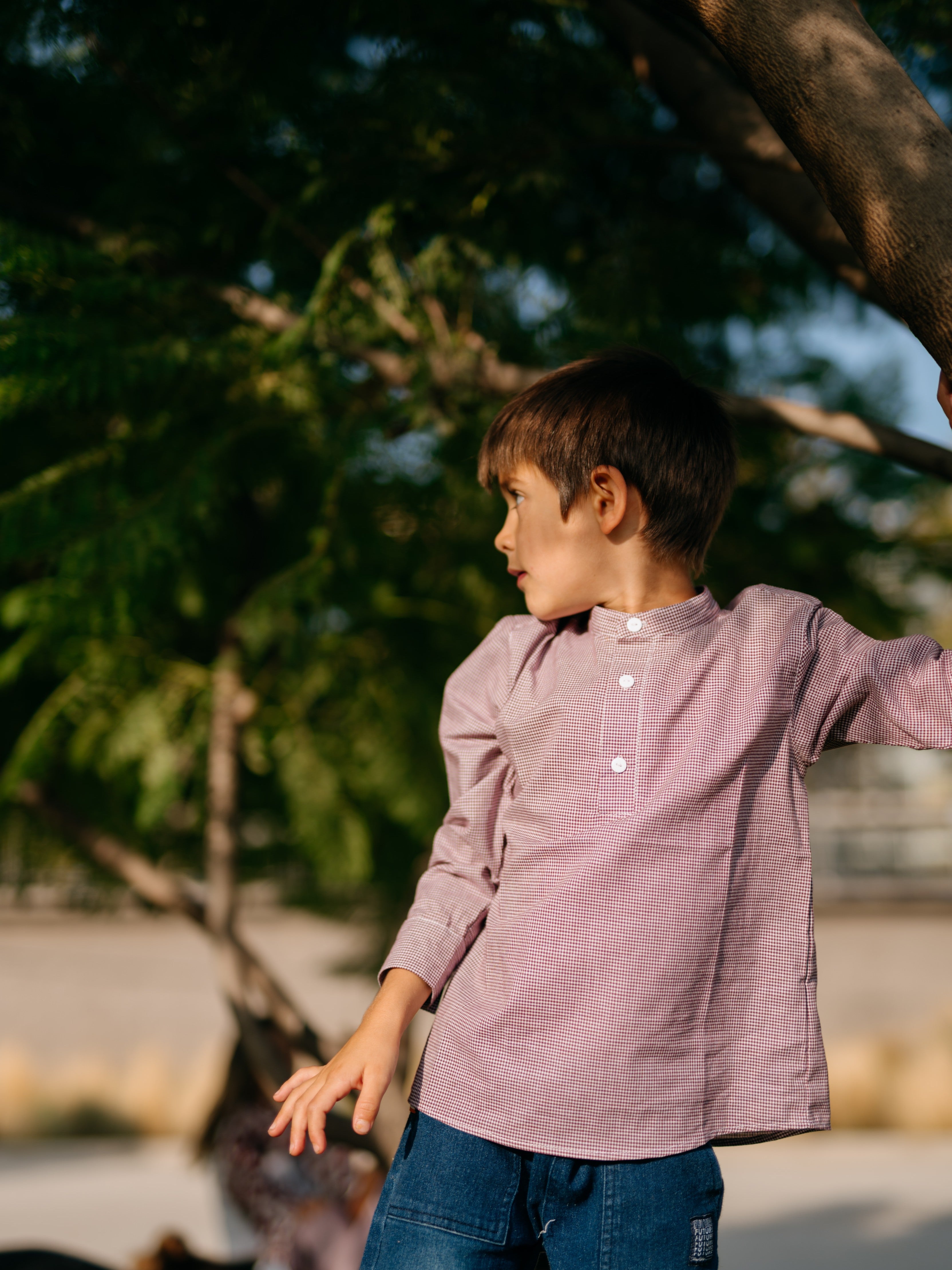 Camisa niño Dario Vichy