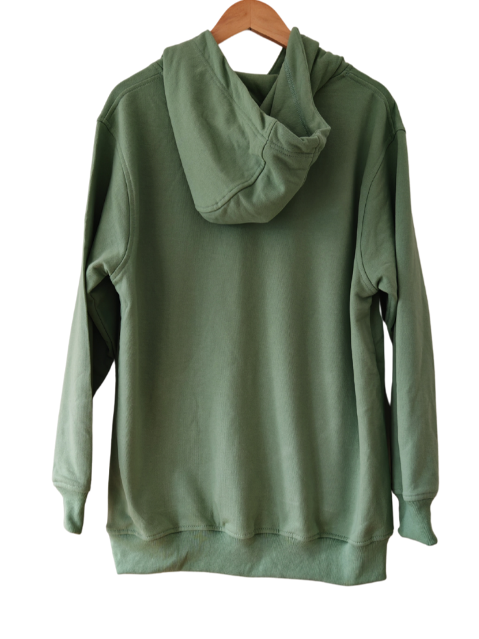 Polerón Hombre Oversize Verde