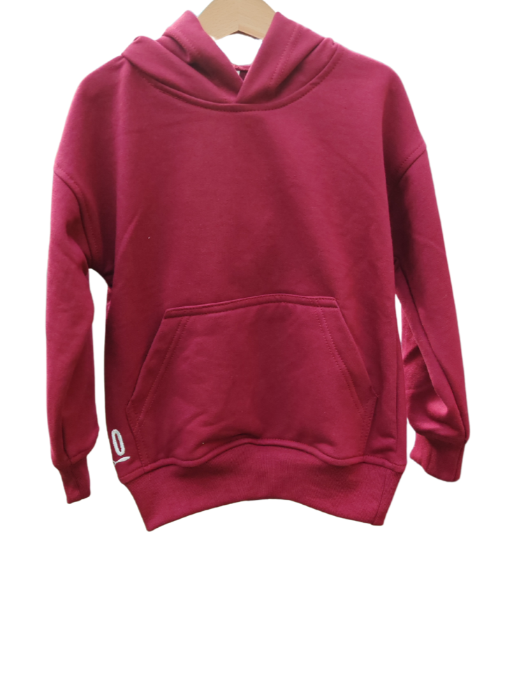 Pack 2 Polerones Oversize Burdeo Papá + Hijo/a